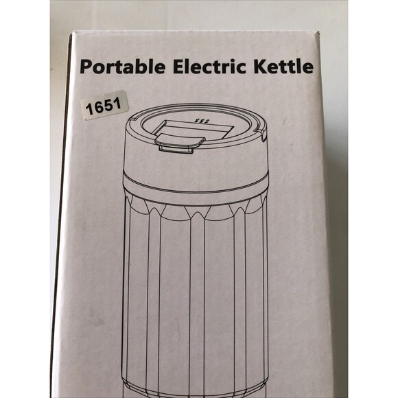 17oz Travel Electric Kettle Portable Water Boiler with 6 Variable Presets NEW! - Picture 11 of 12